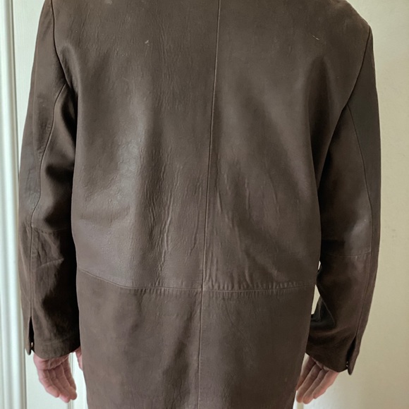 Men’s Wilson leather jacket with thinsulate lining - Picture 2 of 5